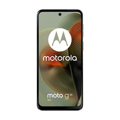 Motorola Moto G55 - 5G smartphone - dual-SIM - RAM 8 GB / intern geheugen 256 GB - microSD slot - lcd-scherm - 6.49" - 2400 x 1080 pixels (120 Hz) - 2x achtercamera's 50 MP, 8 MP - front camera 16 MP - rokend groen Motorola Moto G55 - 5G smartphone - dual-SIM - RAM 8 GB / intern geheugen 256 GB - microSD slot - lcd-scherm - 6.49" - 2400 x 1080 pixels (120 Hz) - 2x achtercamera's 50 MP, 8 MP - front camera 16 MP - rokend groen