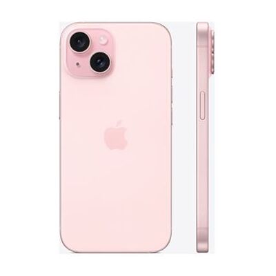 Apple iPhone 15 - 5G smartphone - dual-SIM / intern geheugen 128 GB - OLED-scherm - 6.1" - 2556 x 1179 pixels - 2x achtercamera's 48 MP, 12 MP - front camera 12 MP - roze Apple iPhone 15 - 5G smartphone - dual-SIM / intern geheugen 128 GB - OLED-scherm - 6.1" - 2556 x 1179 pixels - 2x achtercamera's 48 MP, 12 MP - front camera 12 MP - roze