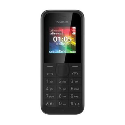 Nokia 105 Dual SIM - Functionele telefoon - dual-SIM - RAM 4 MB - lcd-scherm - 128 x 128 pixels - zwart Nokia 105 Dual SIM - Functionele telefoon - dual-SIM - RAM 4 MB - lcd-scherm - 128 x 128 pixels - zwart