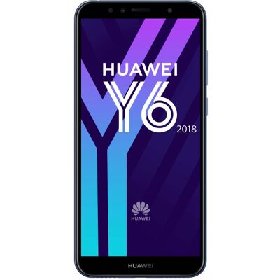 Huawei Y6 2018 - 4G smartphone - dual-SIM - RAM 2 GB / intern geheugen 16 GB - microSD slot - lcd-scherm - 5.7" - 1440 x 720 pixels - rear camera 13 MP - front camera 5 MP - blauw Huawei Y6 2018 - 4G smartphone - dual-SIM - RAM 2 GB / intern geheugen 16 GB - microSD slot - lcd-scherm - 5.7" - 1440 x 720 pixels - rear camera 13 MP - front camera 5 MP - blauw