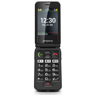 Emporia Basis mobiele telefoon Joy 4G Nano SIM 2.8” Zwart Emporia Basis mobiele telefoon Joy 4G Nano SIM 2.8” Zwart