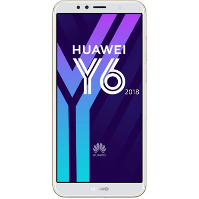 Huawei Y6 2018 - 4G smartphone - dual-SIM - RAM 2 GB / intern geheugen 16 GB - microSD slot - lcd-scherm - 5.7" - 1440 x 720 pixels - rear camera 13 MP - front camera 5 MP - goud Huawei Y6 2018 - 4G smartphone - dual-SIM - RAM 2 GB / intern geheugen 16 GB - microSD slot - lcd-scherm - 5.7" - 1440 x 720 pixels - rear camera 13 MP - front camera 5 MP - goud