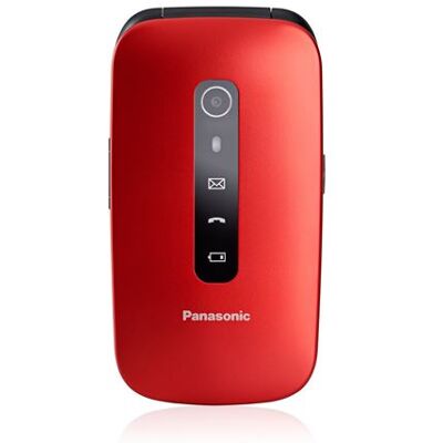 Panasonic Mobiele basistelefoon KX-TU550EXR 2.8" Rood Panasonic Mobiele basistelefoon KX-TU550EXR 2.8" Rood
