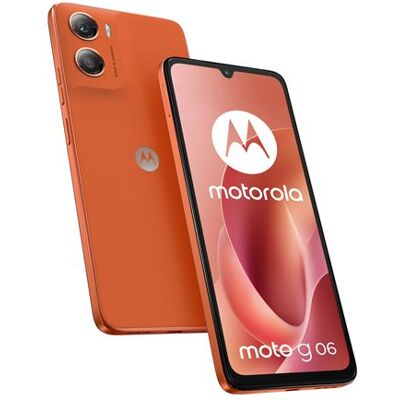 Motorola Moto G06 Dual SIM 64 GB 6.88" Arabesk Oranje Motorola Moto G06 Dual SIM 64 GB 6.88" Arabesk Oranje