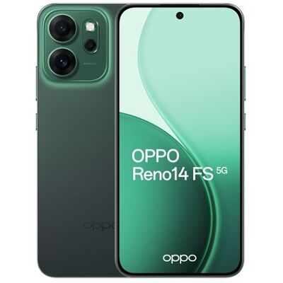 Oppo Reno 14 FS 5G Dual nano SIM 512 GB 6.57" Emerald Green Oppo Reno 14 FS 5G Dual nano SIM 512 GB 6.57" Emerald Green