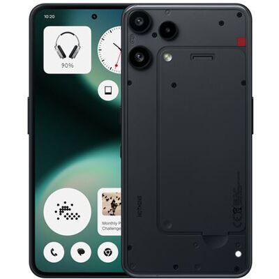 Nothing Phone (3a) Lite - 5G smartphone - dual-SIM - RAM 8 GB / intern geheugen 128 GB - microSD slot - OLED-scherm - 6.77" - 2392 x 1080 pixels (120 Hz) - 3x achtercamera's 50 MP, 8 MP, 2 MP - front camera 16 MP - zwart Nothing Phone (3a) Lite - 5G smartphone - dual-SIM - RAM 8 GB / intern geheugen 128 GB - microSD slot - OLED-scherm - 6.77" - 2392 x 1080 pixels (120 Hz) - 3x achtercamera's 50 MP, 8 MP, 2 MP - front camera 16 MP - zwart