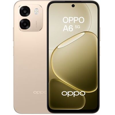Oppo A6 5G Dual Nano SIM 256 GB 6.75" Aurora Gold Oppo A6 5G Dual Nano SIM 256 GB 6.75" Aurora Gold