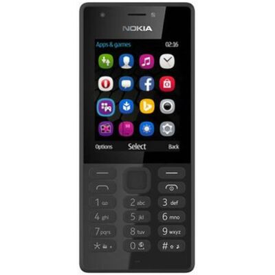 Nokia 216 Dual SIM - zwart - GSM - mobiele telefoon Nokia 216 Dual SIM - zwart - GSM - mobiele telefoon
