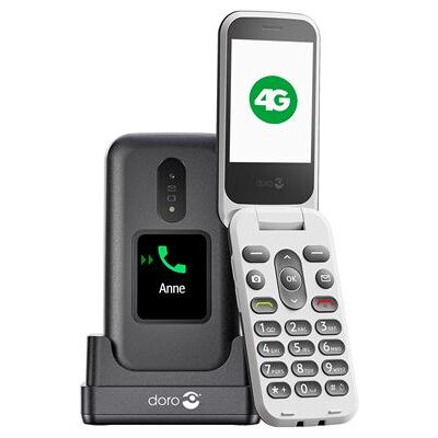 Doro Mobiele basistelefoon 2880 4G Micro SIM 2.8” Zwart Doro Mobiele basistelefoon 2880 4G Micro SIM 2.8” Zwart