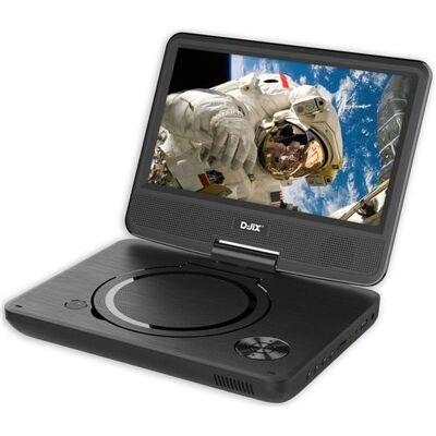 Logicom Draagbare roterende DVD-speler D-Jix PVS 906-20 9" Zwart Logicom Draagbare roterende DVD-speler D-Jix PVS 906-20 9" Zwart