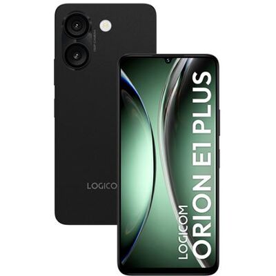 Logicom Orion E1 Plus Dual nano SIM 128 GB 6.75" Zwart Logicom Orion E1 Plus Dual nano SIM 128 GB 6.75" Zwart