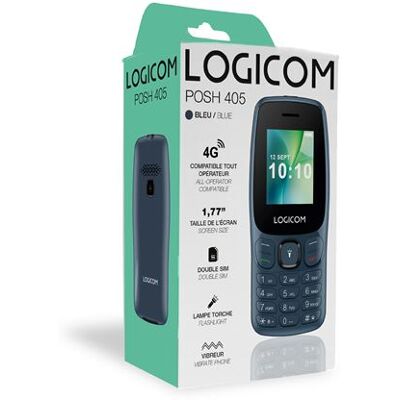 Logicom Mobiele telefoon Posh 405 4G Dual SIM 128 MB 1.77" Blauw Logicom Mobiele telefoon Posh 405 4G Dual SIM 128 MB 1.77" Blauw