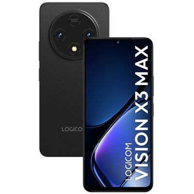 Logicom Vision X3 Max Dual nano SIM 256 GB 6.9" Zwart Logicom Vision X3 Max Dual nano SIM 256 GB 6.9" Zwart
