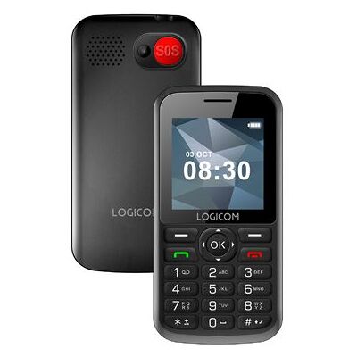 Logicom Basis mobiele telefoon Posh S85 4G Dual nano SIM 128 MB 2.51" Zwart Logicom Basis mobiele telefoon Posh S85 4G Dual nano SIM 128 MB 2.51" Zwart