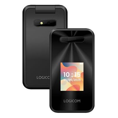 Logicom Basis mobiele telefoon Fleep S90 4G Dual nano SIM 128 MB 2.7" Zwart Logicom Basis mobiele telefoon Fleep S90 4G Dual nano SIM 128 MB 2.7" Zwart