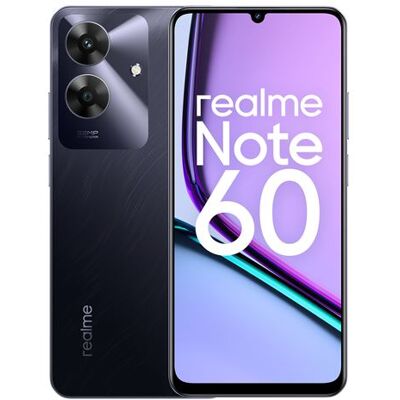 Realme Note 60 5G Dual nano SIM 128 GB 6.74" Zwart Realme Note 60 5G Dual nano SIM 128 GB 6.74" Zwart