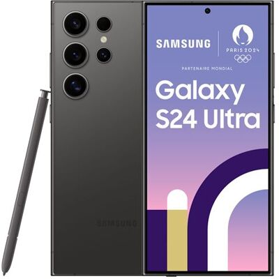 Samsung Galaxy S24 Ultra 5G Nano SIM 256 GB 6.8" Titanium Zwart Samsung Galaxy S24 Ultra 5G Nano SIM 256 GB 6.8" Titanium Zwart
