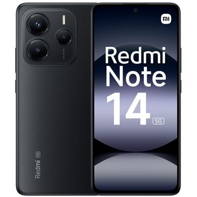 Xiaomi Redmi Note 14 5G Dual nano SIM 256 GB 6.67" Midnight Black Xiaomi Redmi Note 14 5G Dual nano SIM 256 GB 6.67" Midnight Black
