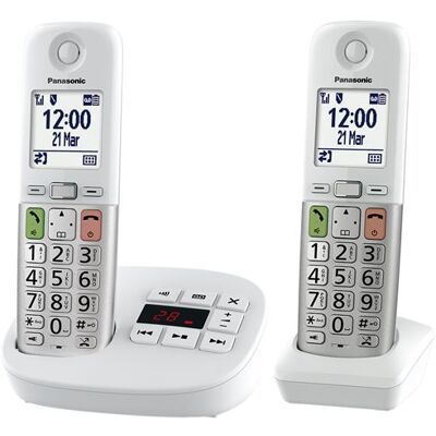 Panasonic Draadloze Telefoon Wit Panasonic Draadloze Telefoon Wit