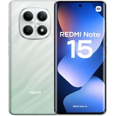 Xiaomi Redmi Note 15 - 4G smartphone - dual-SIM - RAM 8 GB / intern geheugen 256 GB - microSD slot - OLED-scherm - 6.77" - 2392 x 1080 pixels (120 Hz) - 2x achtercamera's 108 MP, 2 MP - front camera 20 MP - bosgroen Xiaomi Redmi Note 15 - 4G smartphone - dual-SIM - RAM 8 GB / intern geheugen 256 GB - microSD slot - OLED-scherm - 6.77" - 2392 x 1080 pixels (120 Hz) - 2x achtercamera's 108 MP, 2 MP - front camera 20 MP - bosgroen