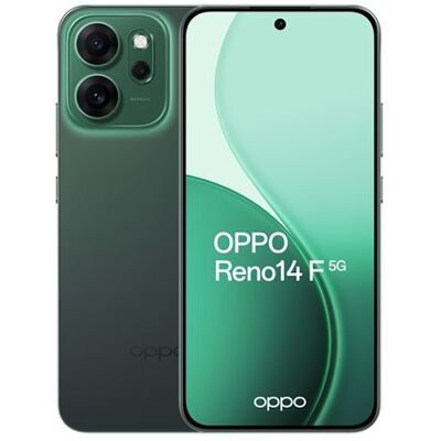 Oppo Reno 14 F 5G Dual nano SIM 256 GB 6.57" Emerald Green Oppo Reno 14 F 5G Dual nano SIM 256 GB 6.57" Emerald Green