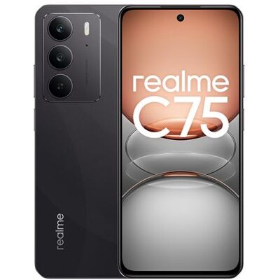 Realme C75 Dual nano SIM 256 GB 6.7" Black Realme C75 Dual nano SIM 256 GB 6.7" Black