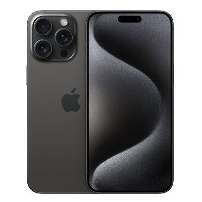 Apple iPhone 15 Pro Max 5G Dual SIM 256 GB 6.7" Black Titanium Apple iPhone 15 Pro Max 5G Dual SIM 256 GB 6.7" Black Titanium