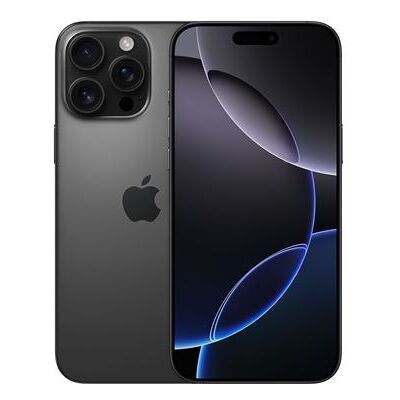 Apple iPhone 16 Pro Max 5G Dual SIM 256 GB 6.9" Black Titanium Apple iPhone 16 Pro Max 5G Dual SIM 256 GB 6.9" Black Titanium