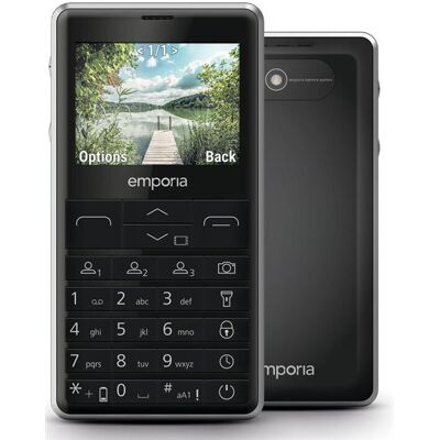 Emporia Prime Mobiele telefoon 4G Nano SIM 128 MB 2.31" Zwart Emporia Prime Mobiele telefoon 4G Nano SIM 128 MB 2.31" Zwart