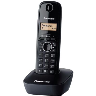 Panasonic Draadloze Telefoon Kx-tg1611 Met Antwoordapparaat Zwart Panasonic Draadloze Telefoon Kx-tg1611 Met Antwoordapparaat Zwart