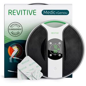 Revitive Artrose Knie Bloedsomloopstimulator Zwart en Wit Revitive Artrose Knie Bloedsomloopstimulator Zwart en Wit
