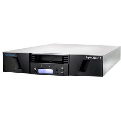 Quantum SuperLoader 3 with (Model C) drive(s) - Automatische lader voor tape - 96 TB / 240 TB - sleuven: 8 - LTO Ultrium (12 TB / 30 TB) - Ultrium 8 - SAS-2 - rack-uitvoering - 2U - streepjescodelezer Quantum SuperLoader 3 with (Model C) drive(s) - Automatische lader voor tape - 96 TB / 240 TB - sleuven: 8 - LTO Ultrium (12 TB / 30 TB) - Ultrium 8 - SAS-2 - rack-uitvoering - 2U - streepjescodelezer