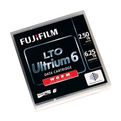 FUJIFILM LTO Ultrium G6 - LTO Ultrium WORM 6 - 2.5 TB / 6.25 TB FUJIFILM LTO Ultrium G6 - LTO Ultrium WORM 6 - 2.5 TB / 6.25 TB