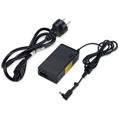 Acer - Netspanningsadapter - 65 Watt - Europa - voor Aspire R 15 (65 Watt); Aspire V 13 (65 Watt); Chromebook 11 (65 Watt); 15 (65 Watt); Swift 3 (65 Watt) Acer - Netspanningsadapter - 65 Watt - Europa - voor Aspire R 15 (65 Watt); Aspire V 13 (65 Watt); Chromebook 11 (65 Watt); 15 (65 Watt); Swift 3 (65 Watt)