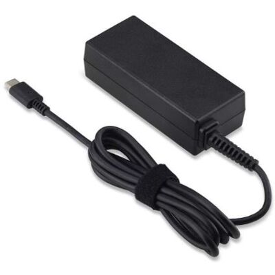 Acer voedingsadapter type C 45W zwart Acer voedingsadapter type C 45W zwart