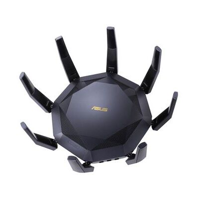 ASUS RT-AX89X - Draadloze router 8-poorts switch - 10GbE - WAN-poorten: 2 - Wi-Fi 6 - Dual Band ASUS RT-AX89X - Draadloze router 8-poorts switch - 10GbE - WAN-poorten: 2 - Wi-Fi 6 - Dual Band