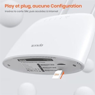 Tenda 4G09 - Draadloze router 1GbE - Wi-Fi 5 - Dual Band Tenda 4G09 - Draadloze router 1GbE - Wi-Fi 5 - Dual Band