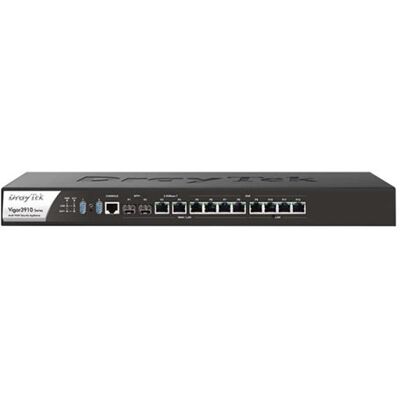 Draytek Vigor 3910 - Router 10GbE, 2.5GbE, PPP - WAN-poorten: 6 - rack-uitvoering Draytek Vigor 3910 - Router 10GbE, 2.5GbE, PPP - WAN-poorten: 6 - rack-uitvoering