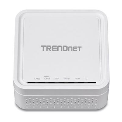 TRENDnet TEW-832MDR2K - Wifi-systeem - (2 routers) - maas 1GbE - Wi-Fi 5 - Dual Band - TAA Compliant TRENDnet TEW-832MDR2K - Wifi-systeem - (2 routers) - maas 1GbE - Wi-Fi 5 - Dual Band - TAA Compliant