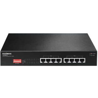 Edimax technology Edimax GS-1008P - V2 - switch - 8 x 10/100/1000 (PoE+) - desktop - PoE+ (130 W) Edimax technology Edimax GS-1008P - V2 - switch - 8 x 10/100/1000 (PoE+) - desktop - PoE+ (130 W)