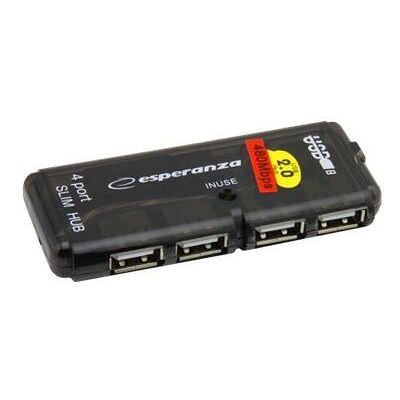 Esperanza EA112 - Hub - 4 x USB 2.0 - desktop Esperanza EA112 - Hub - 4 x USB 2.0 - desktop