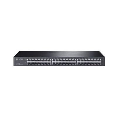 TP-Link TL-SG1048 - Switch - 48 x 10/100/1000 - rack-uitvoering TP-Link TL-SG1048 - Switch - 48 x 10/100/1000 - rack-uitvoering