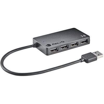 NGS iHub4 TINY - Hub - 4 x USB 2.0 - desktop NGS iHub4 TINY - Hub - 4 x USB 2.0 - desktop