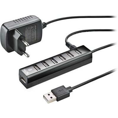 NGS IHUB7 TINY - Hub - met voedingsadapter - 7 x USB 2.0 - desktop NGS IHUB7 TINY - Hub - met voedingsadapter - 7 x USB 2.0 - desktop