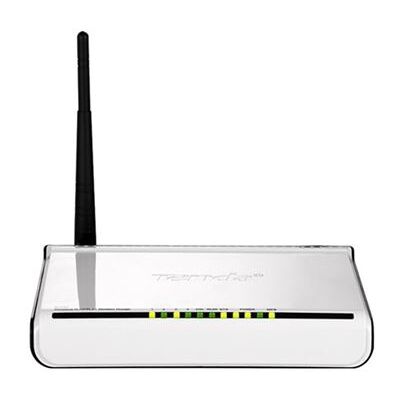 Tenda W150D - Draadloze router - DSL-modem 4-poorts switch 2,4 GHz Tenda W150D - Draadloze router - DSL-modem 4-poorts switch 2,4 GHz