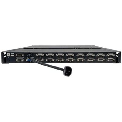 Eaton Tripp Lite series 16-Port Rack Console VGA KVM Switch w/ 19" LCD 1U TAA - KVM-schakelaar - 16 x KVM port(s) - 1 lokale gebruiker - rack-uitvoering Eaton Tripp Lite series 16-Port Rack Console VGA KVM Switch w/ 19" LCD 1U TAA - KVM-schakelaar - 16 x KVM port(s) - 1 lokale gebruiker - rack-uitvoering