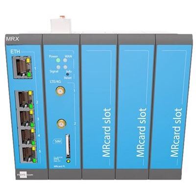 INSYS icom MRX MRX5 LTE - Router - WWAN 5-poorts switch - monteerbaar op DIN-rails INSYS icom MRX MRX5 LTE - Router - WWAN 5-poorts switch - monteerbaar op DIN-rails