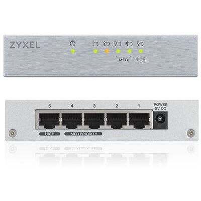 Zyxel GS-105B - v3 - switch - 5 poorten - onbeheerd Zyxel GS-105B - v3 - switch - 5 poorten - onbeheerd