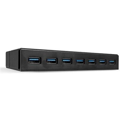 Lindy USB 3.1 Hub 7 Port with Charging Function - Hub - 7 x USB 3.1 Gen 1 - desktop Lindy USB 3.1 Hub 7 Port with Charging Function - Hub - 7 x USB 3.1 Gen 1 - desktop