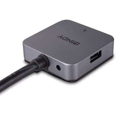 Lindy - Hub - 5 m kabel - 4 x USB 3.2 Gen 1 - desktop Lindy - Hub - 5 m kabel - 4 x USB 3.2 Gen 1 - desktop